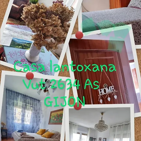 Apartamento Piso Completo 5 Personas En Casa Lantoxana Gijón